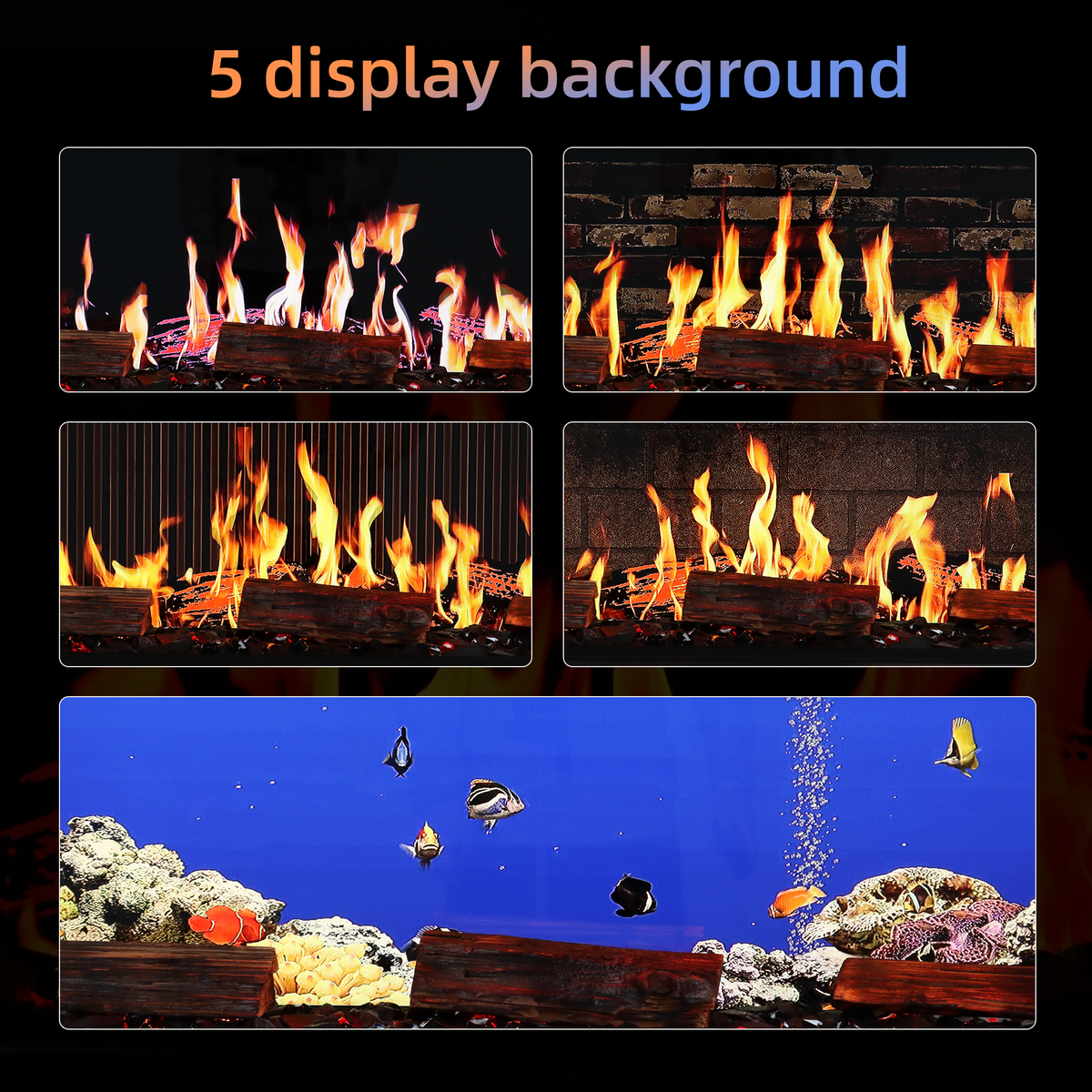 electric fireplace