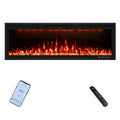50 Inch Recessed/Wall Mounted Smart Electric Fireplace