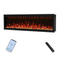60 Inch Recessed/Wall Mounted Smart Electric Fireplace